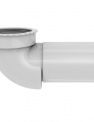 PUM – syfon suchy umywalkowy, bidetowy biały